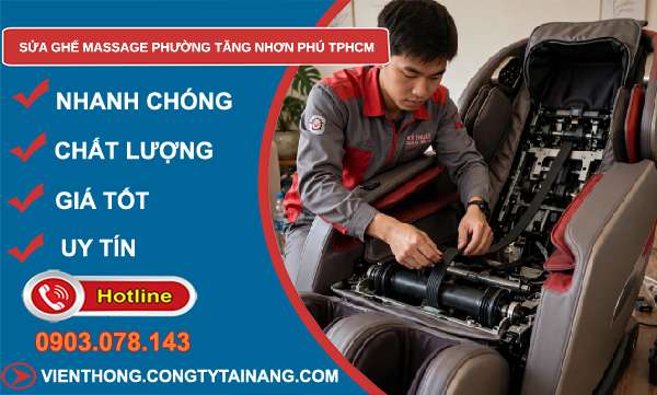 sửa ghế massage phường Tăng Nhơn Phú TPHCM
