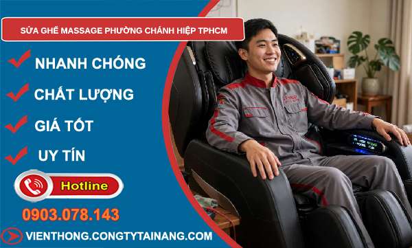 sửa ghế massage tại Chánh Hiệp