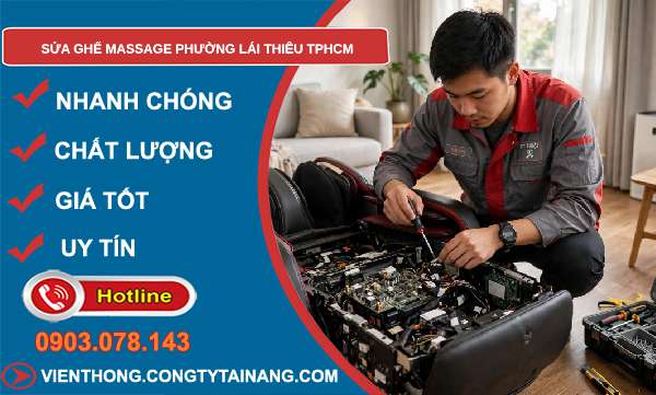 sửa ghế massage tại Lái Thiêu