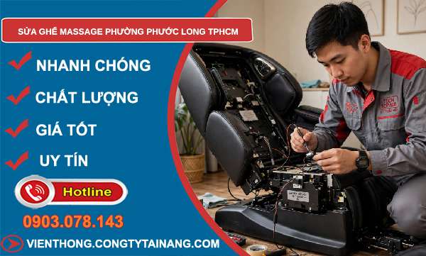 sửa ghế massage tại Phước Long