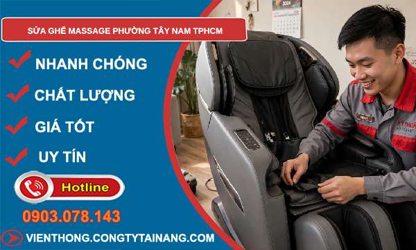 sửa ghế massage tại Tây Nam