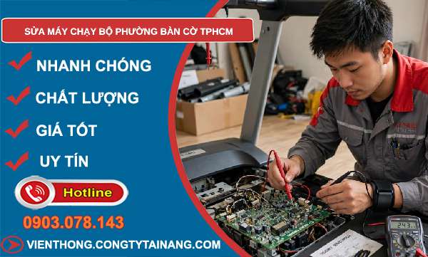 sửa máy chạy bộ phường Bàn Cờ