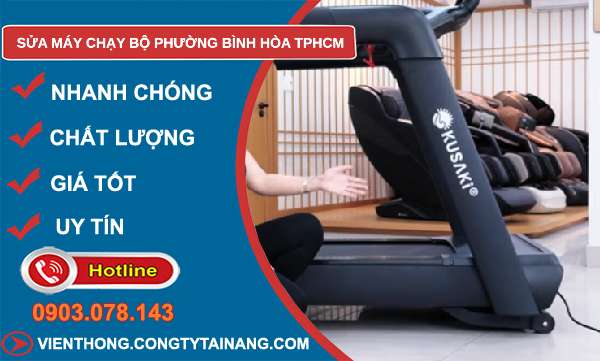 sửa máy chạy bộ phường Bình Hòa