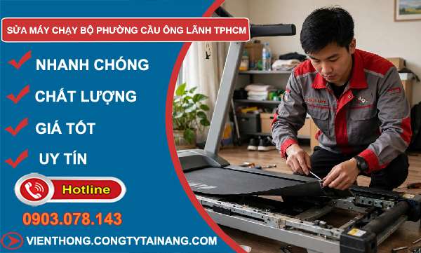 sửa máy chạy bộ phường Cầu Ông Lãnh TPHCM