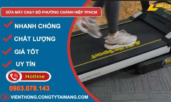 sửa máy chạy bộ phường Chánh Hiệp TPHCM
