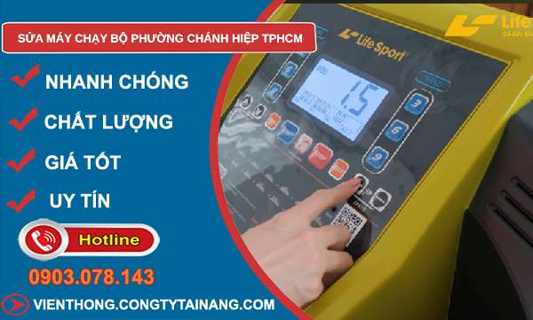 sửa máy chạy bộ phường Chánh Hiệp