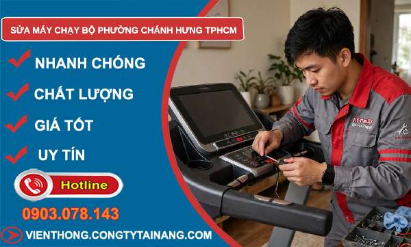 sửa máy chạy bộ phường Chánh Hưng