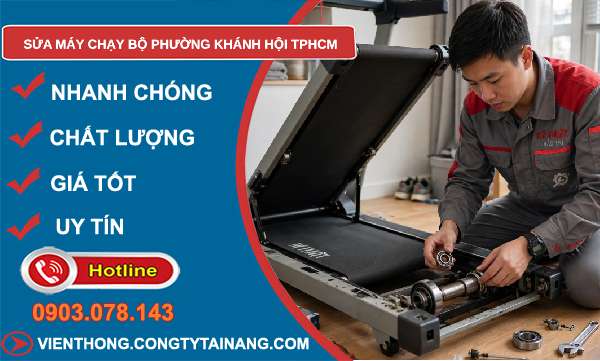 sửa máy chạy bộ phường Khánh Hội TPHCM
