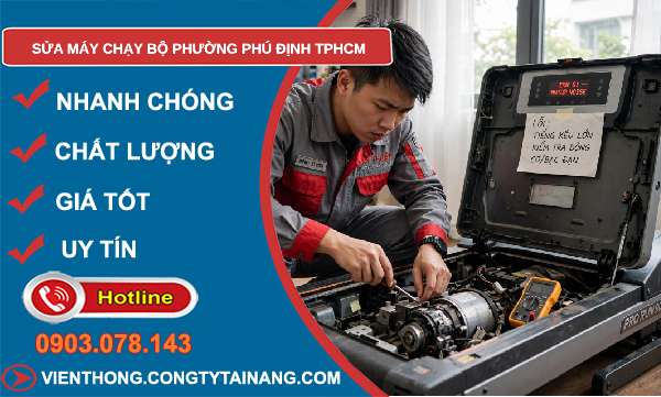 sửa máy chạy bộ phường Phú Định