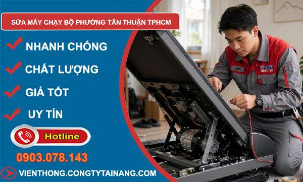 sửa máy chạy bộ phường Tân Thuận TPHCM
