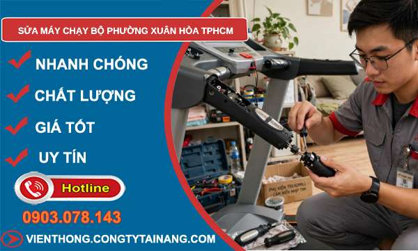 sửa máy chạy bộ phường Xuân Hòa