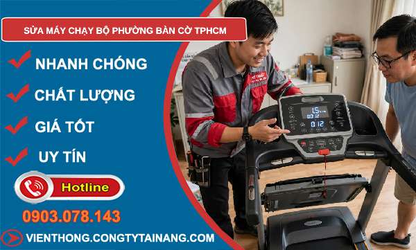 sửa máy chạy bộ tại Bàn Cờ