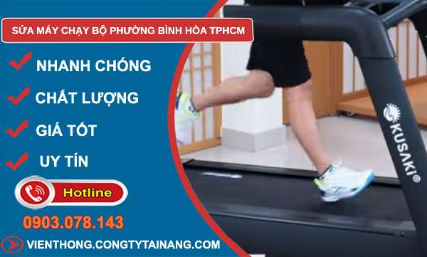 sửa máy chạy bộ tại Bình Hòa