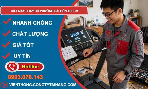 sửa máy chạy bộ tại Sài Gòn